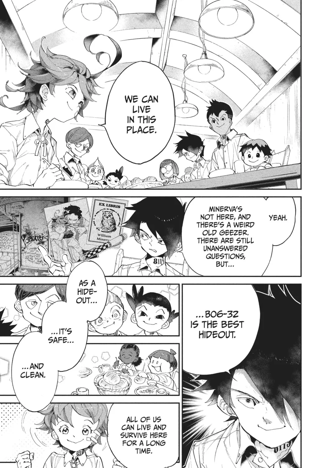 Read The Promised Neverland chapter 55 image 20 on Lezhin