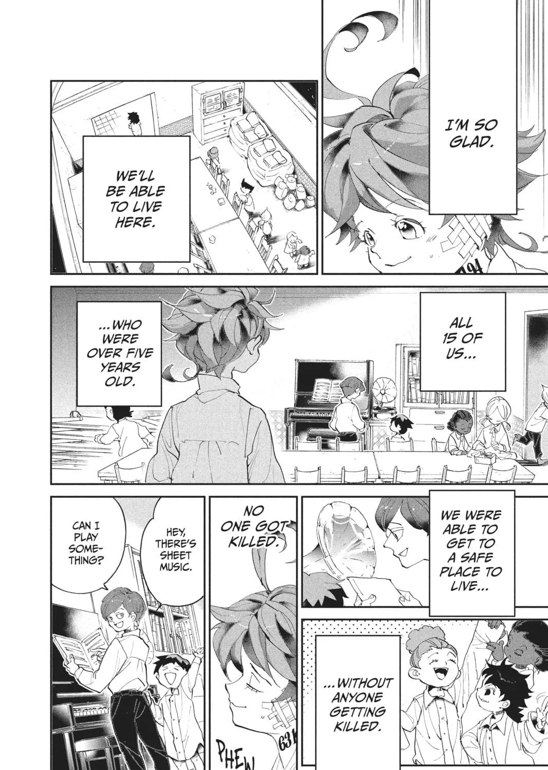 Read The Promised Neverland chapter 55 image 22 on Lezhin
