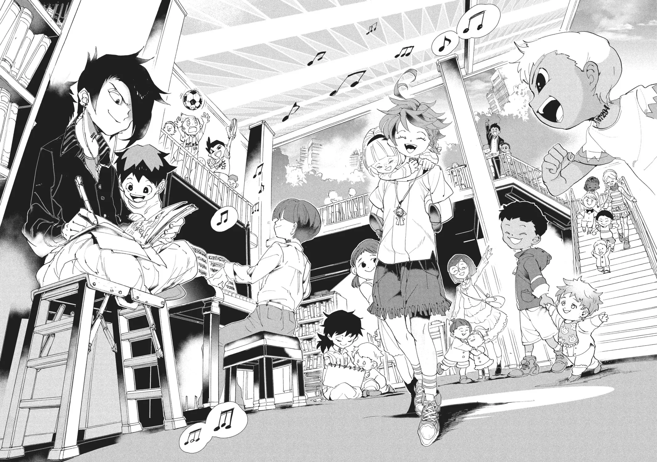 Read The Promised Neverland chapter 55 image 26 on Lezhin