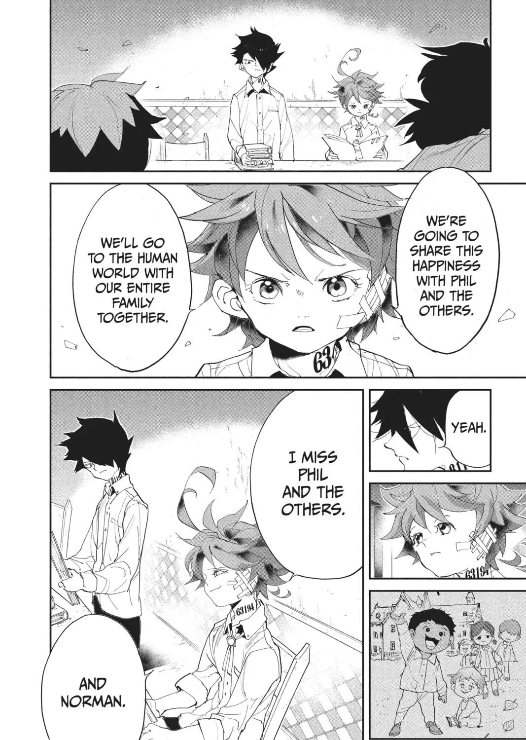 Read The Promised Neverland chapter 55 image 28 on Lezhin