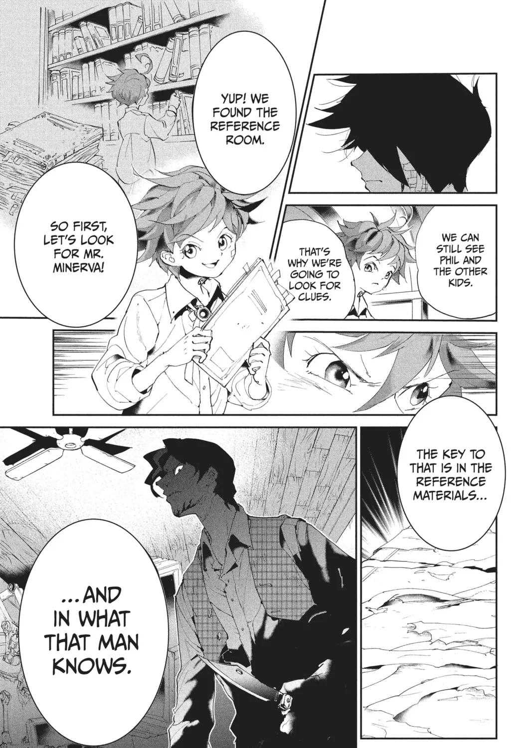 Read The Promised Neverland chapter 55 image 30 on Lezhin