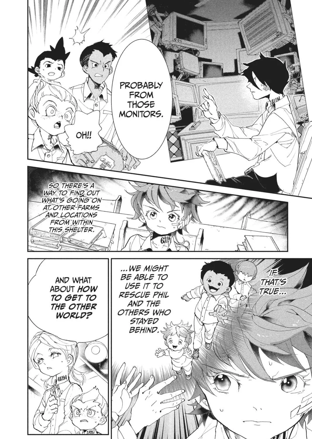 Read The Promised Neverland chapter 56 image 18 on Lezhin