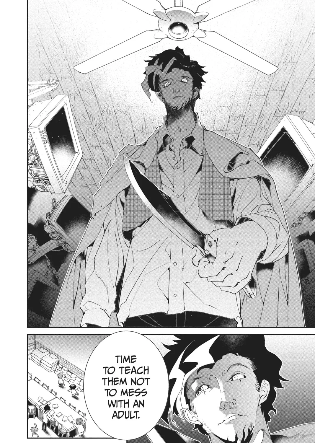 Read The Promised Neverland chapter 56 image 2 on Lezhin