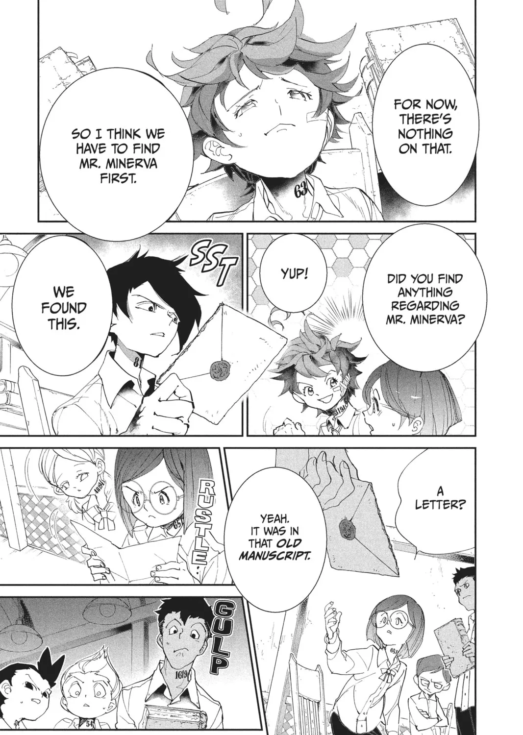 Read The Promised Neverland chapter 56 image 20 on Lezhin