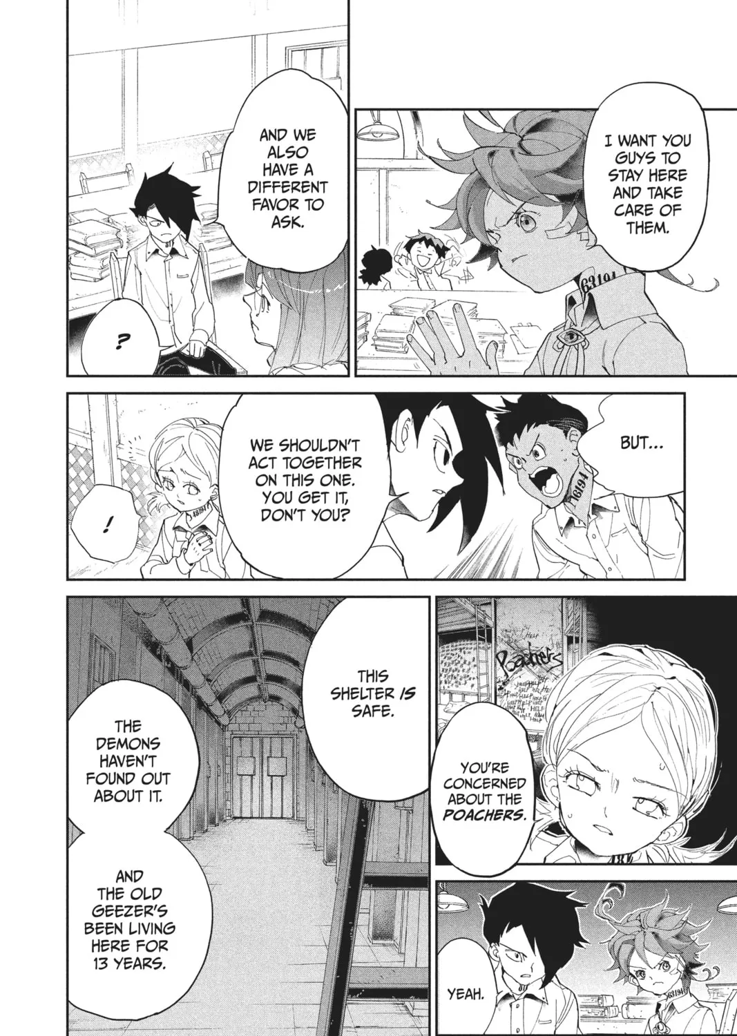 Read The Promised Neverland chapter 56 image 26 on Lezhin