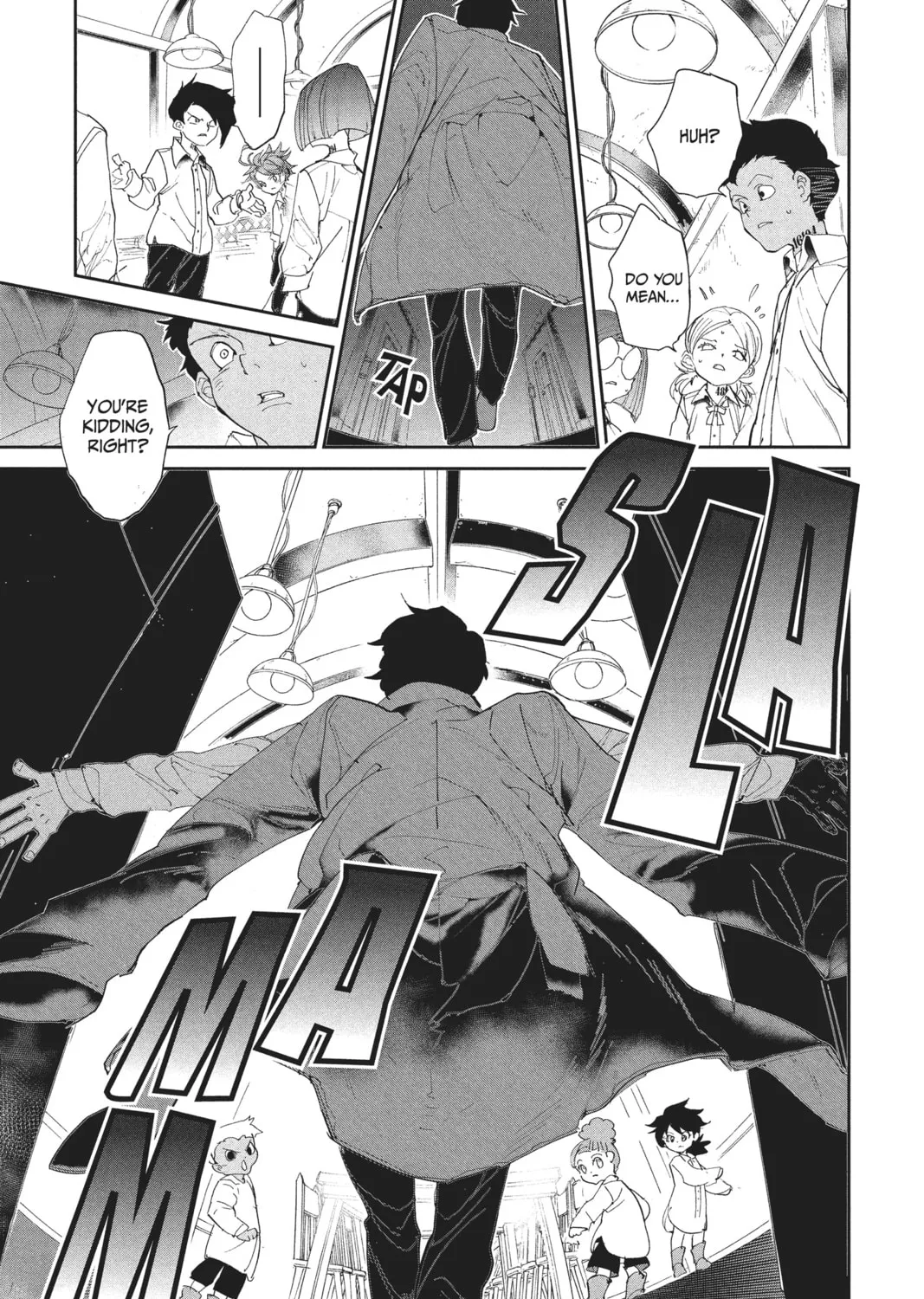 Read The Promised Neverland chapter 56 image 32 on Lezhin