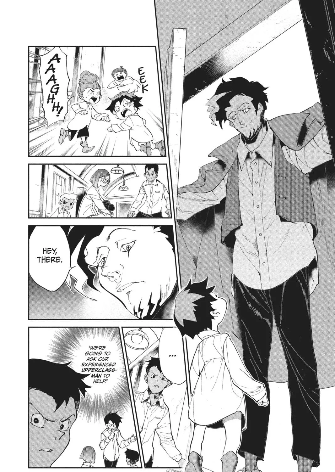 Read The Promised Neverland chapter 56 image 34 on Lezhin