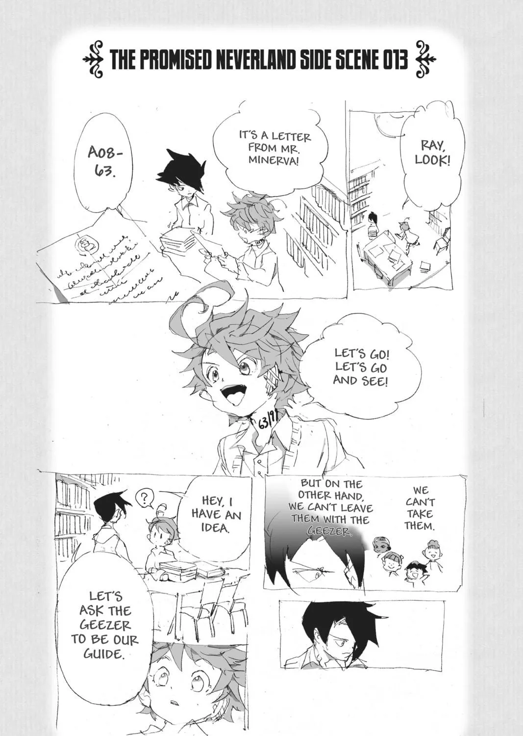 Read The Promised Neverland chapter 56 image 38 on Lezhin