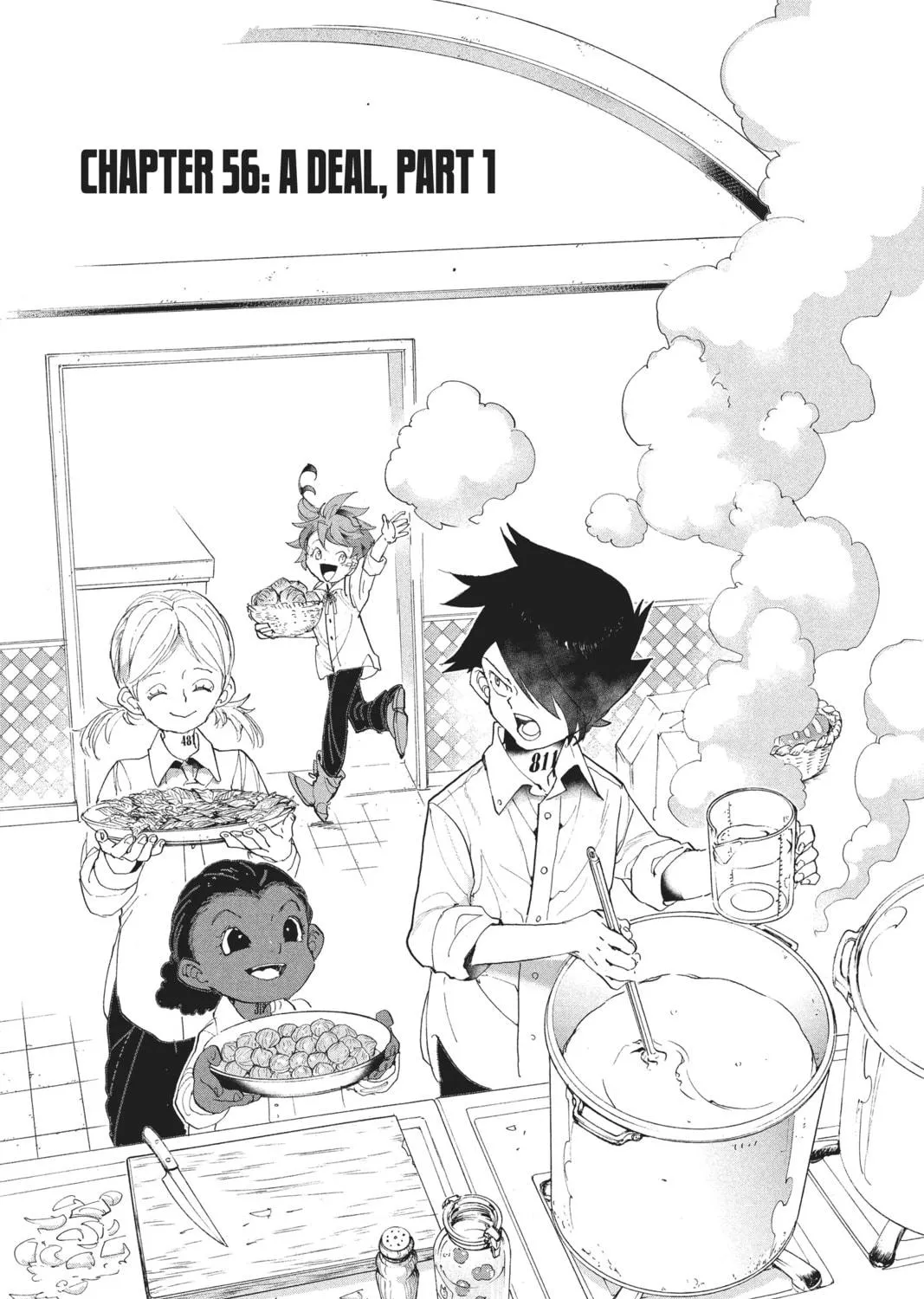 Read The Promised Neverland chapter 56 image 4 on Lezhin