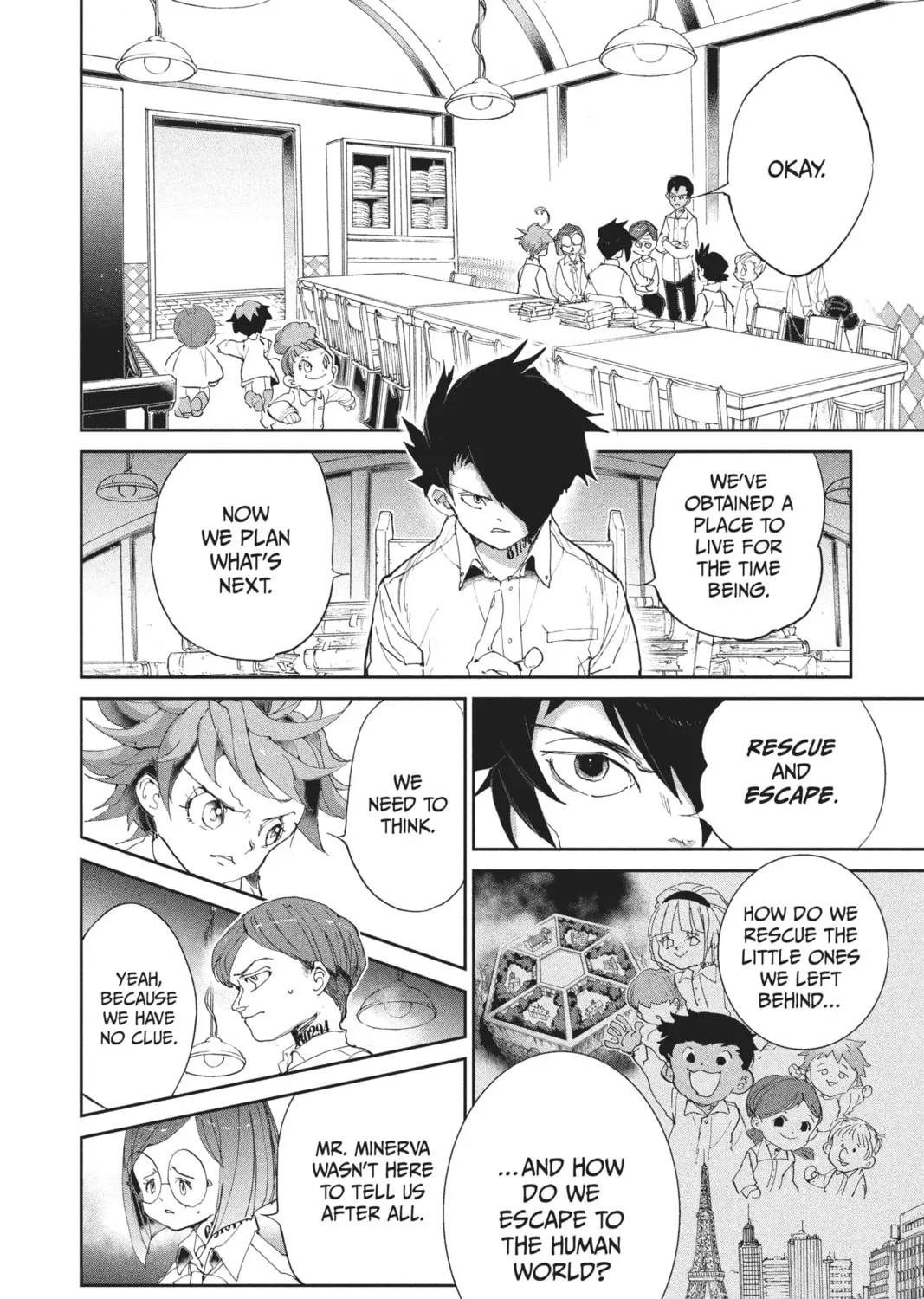 Read The Promised Neverland chapter 56 image 6 on Lezhin