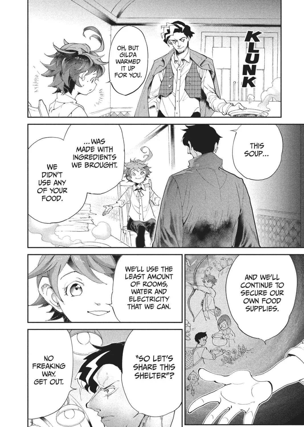 Read The Promised Neverland chapter 57 image 10 on Lezhin