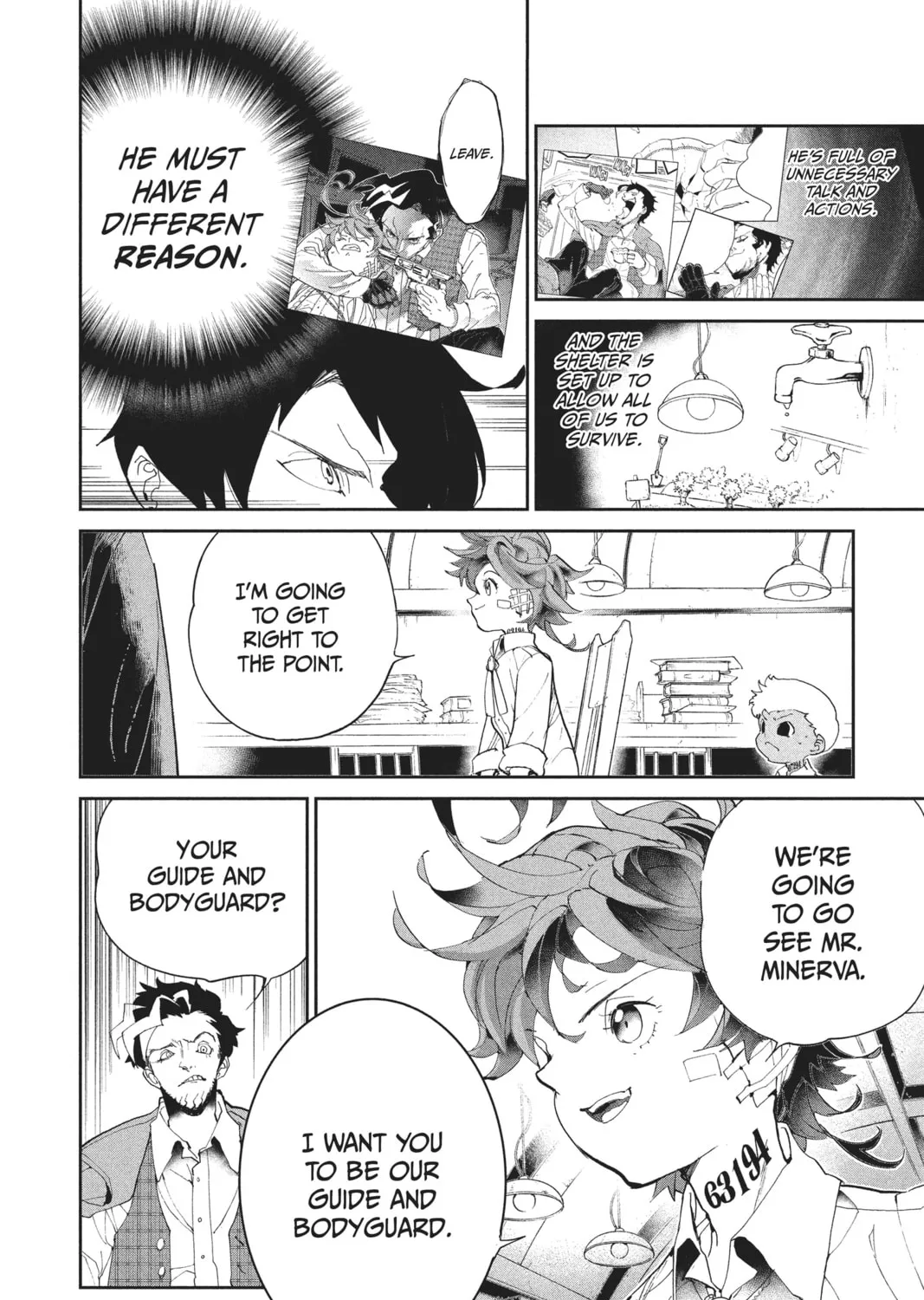 Read The Promised Neverland chapter 57 image 14 on Lezhin