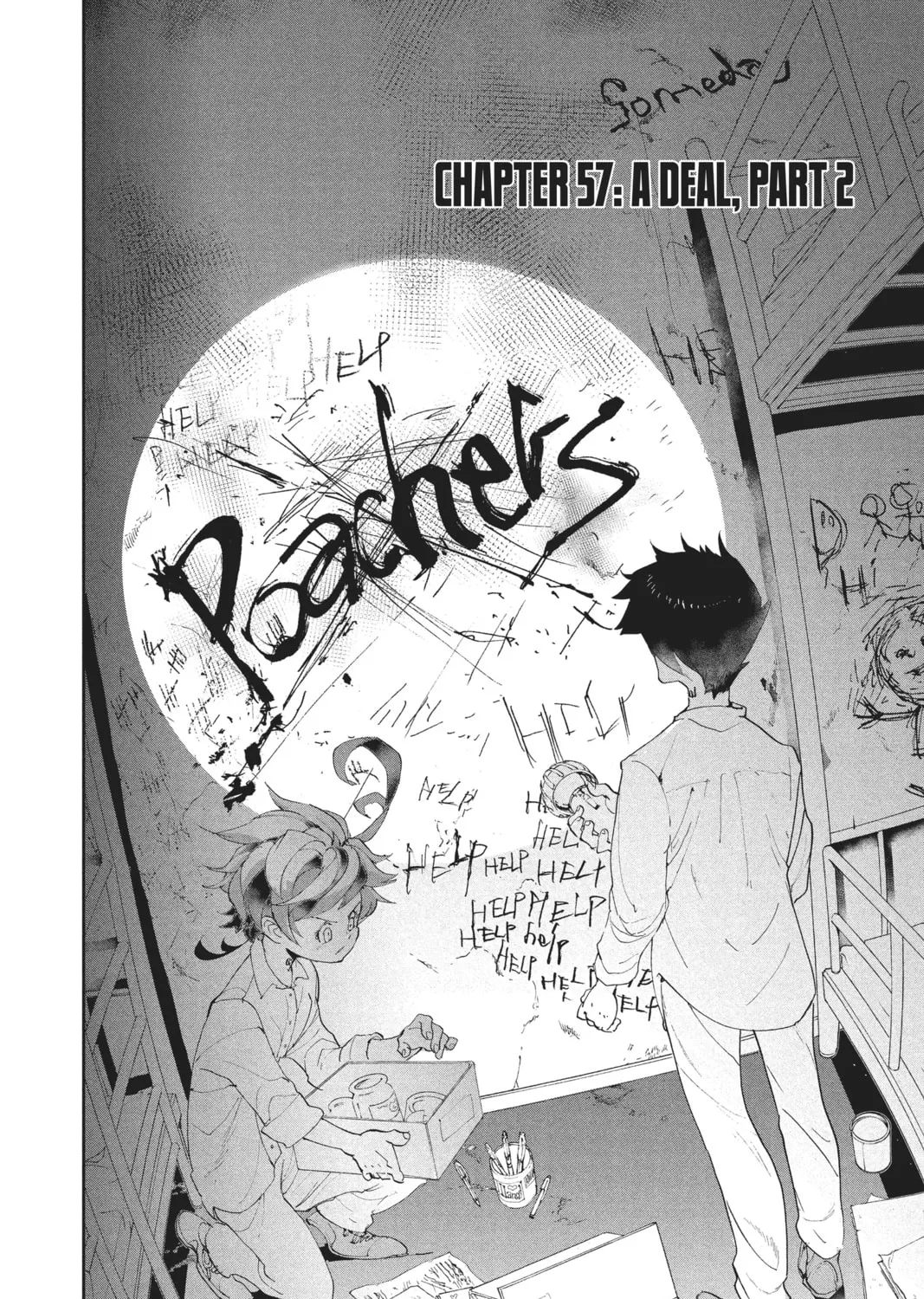 Read The Promised Neverland chapter 57 image 2 on Lezhin