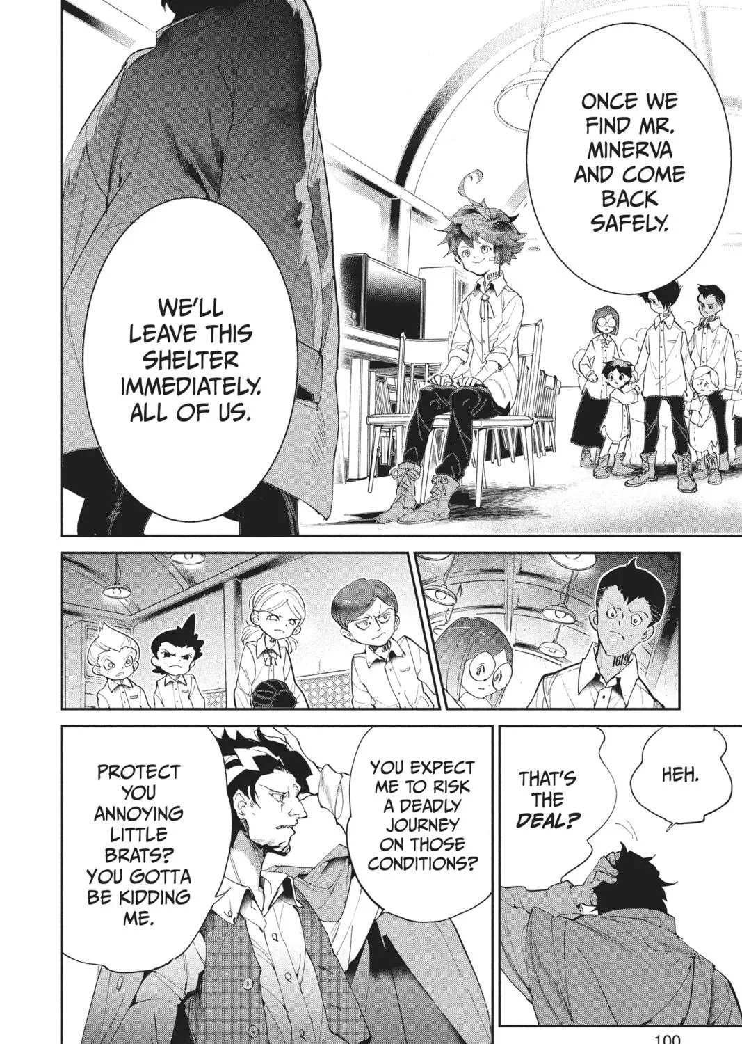 Read The Promised Neverland chapter 57 image 22 on Lezhin