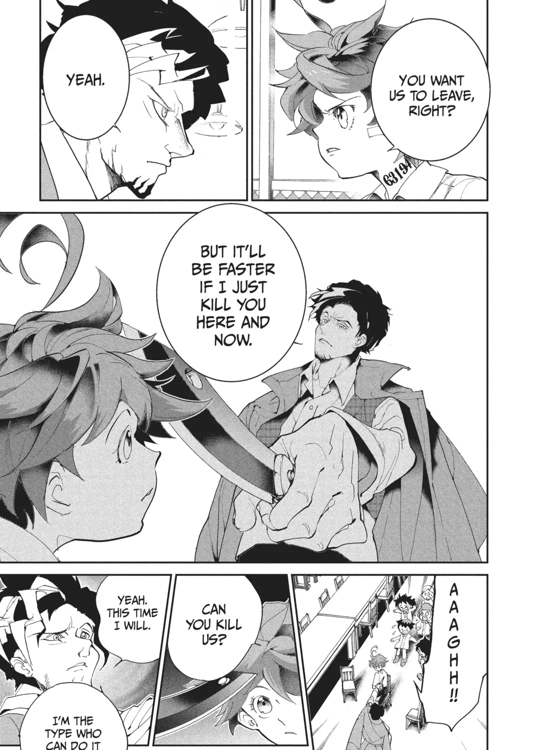 Read The Promised Neverland chapter 57 image 24 on Lezhin