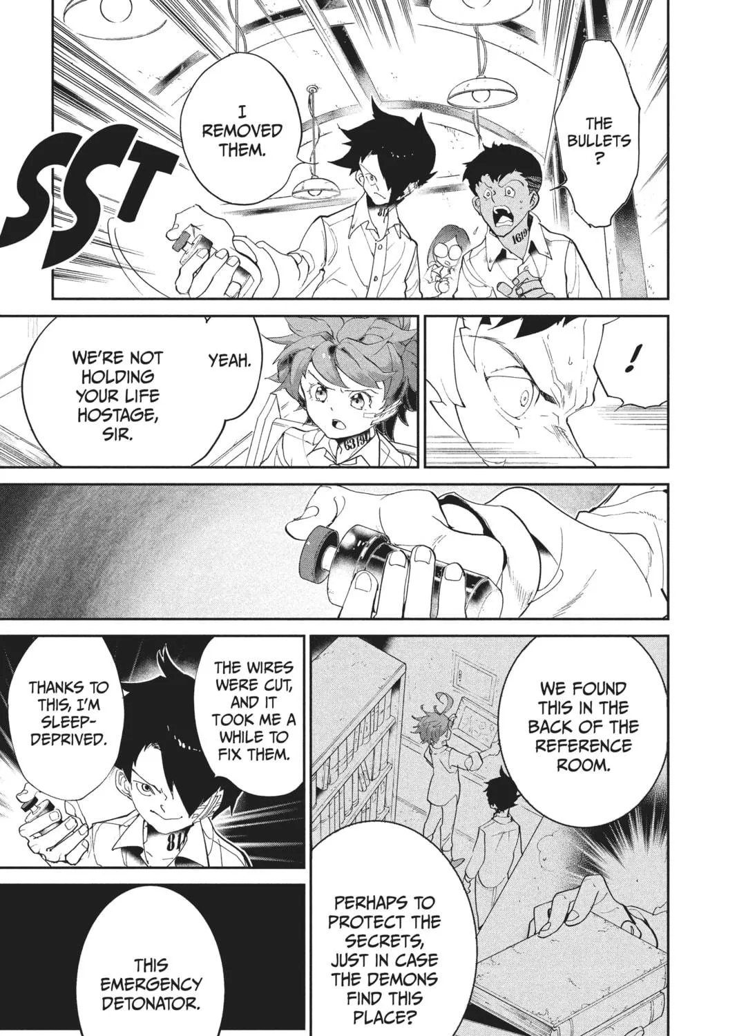 Read The Promised Neverland chapter 57 image 28 on Lezhin