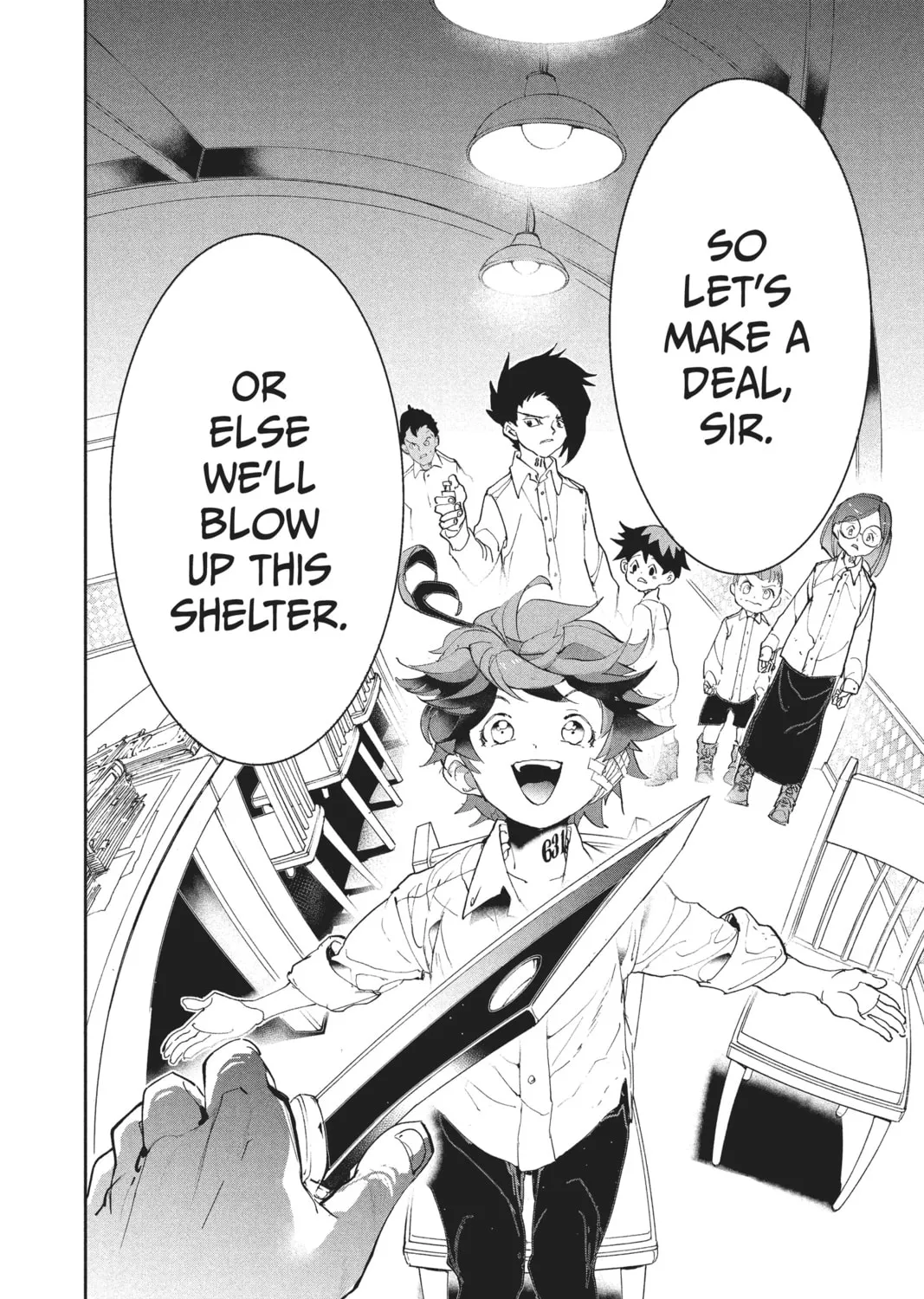 Read The Promised Neverland chapter 57 image 30 on Lezhin
