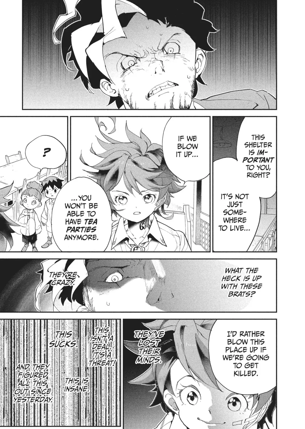 Read The Promised Neverland chapter 57 image 32 on Lezhin