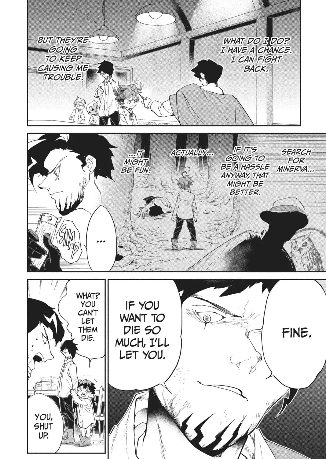 Read The Promised Neverland chapter 57 image 34 on Lezhin