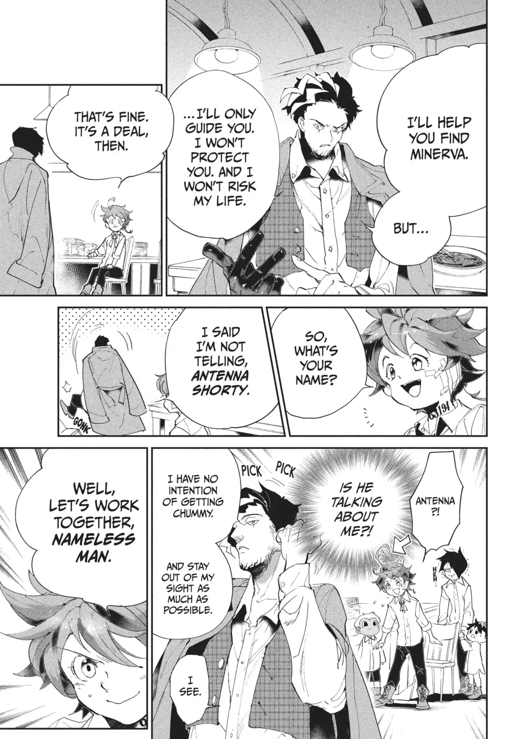 Read The Promised Neverland chapter 57 image 36 on Lezhin