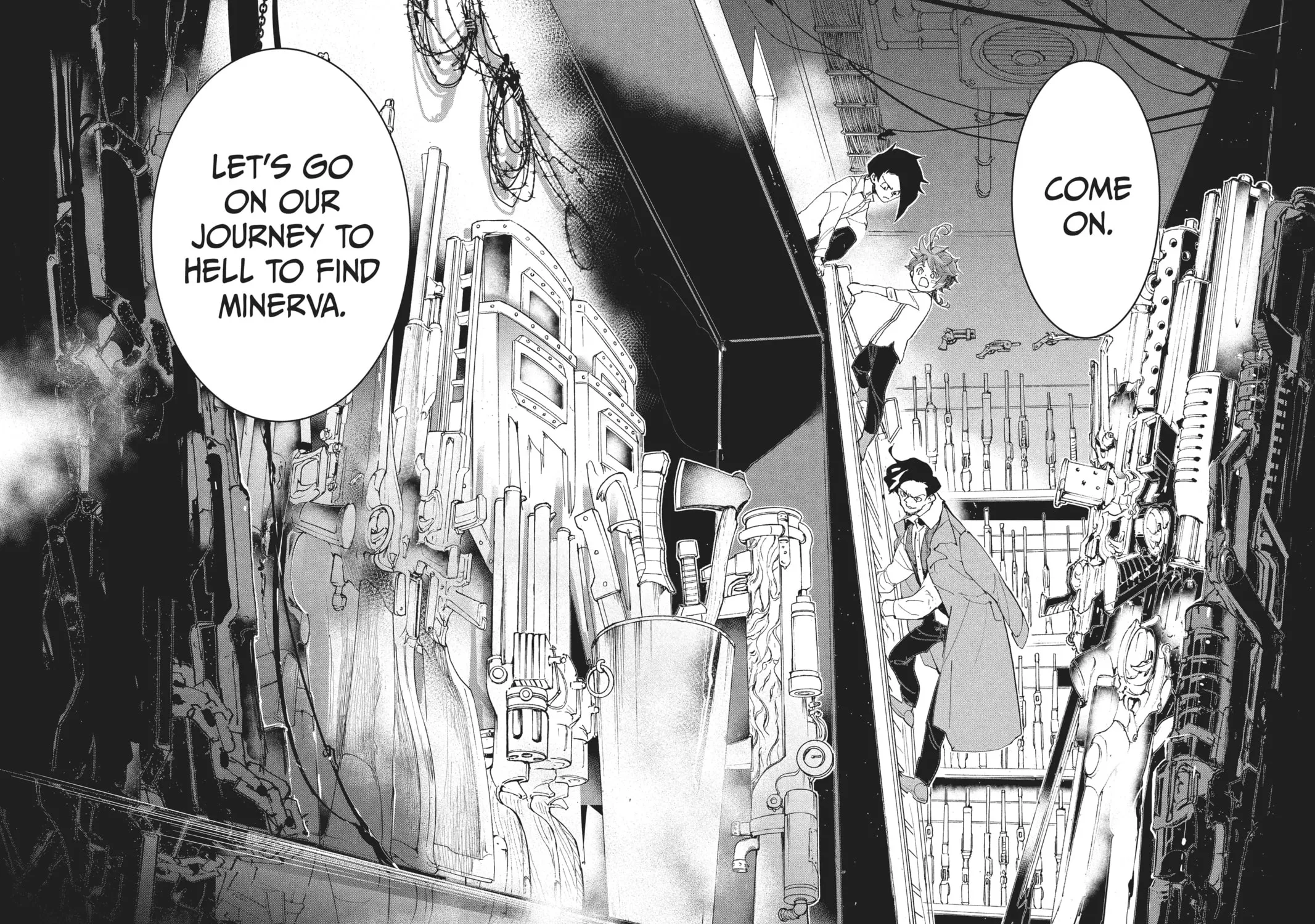 Read The Promised Neverland chapter 58 image 34 on Lezhin