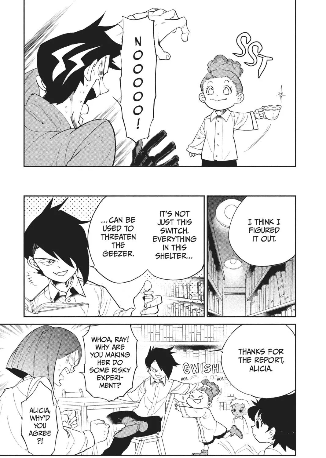 Read The Promised Neverland chapter 58 image 8 on Lezhin