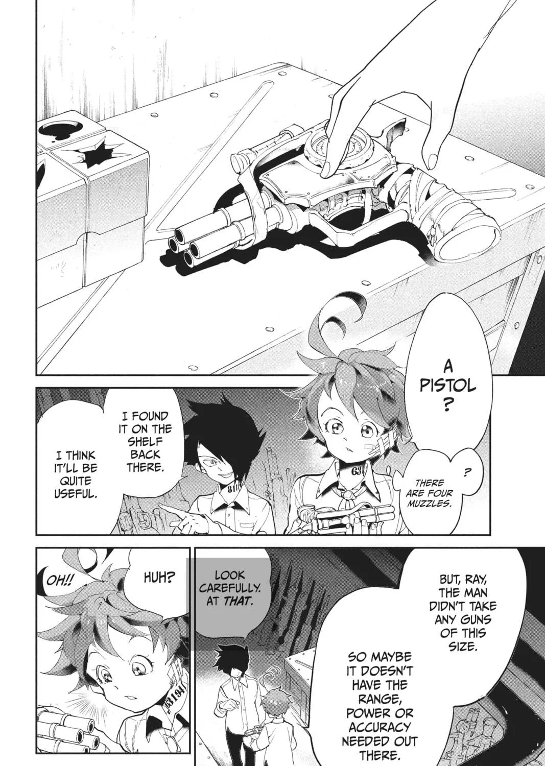 Read The Promised Neverland chapter 59 image 22 on Lezhin
