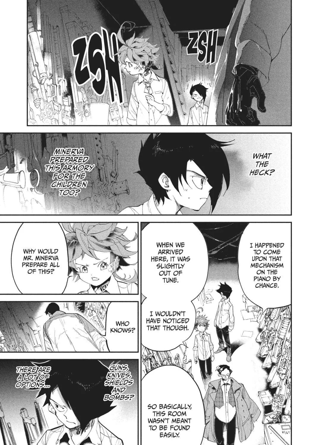 Read The Promised Neverland chapter 59 image 4 on Lezhin