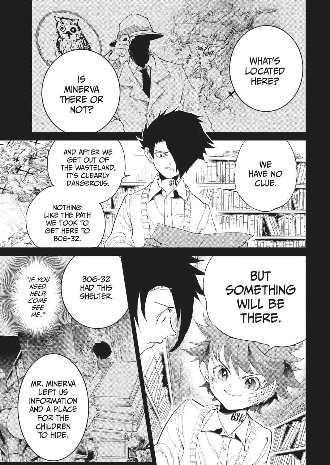 Read The Promised Neverland chapter 60 image 16 on Lezhin