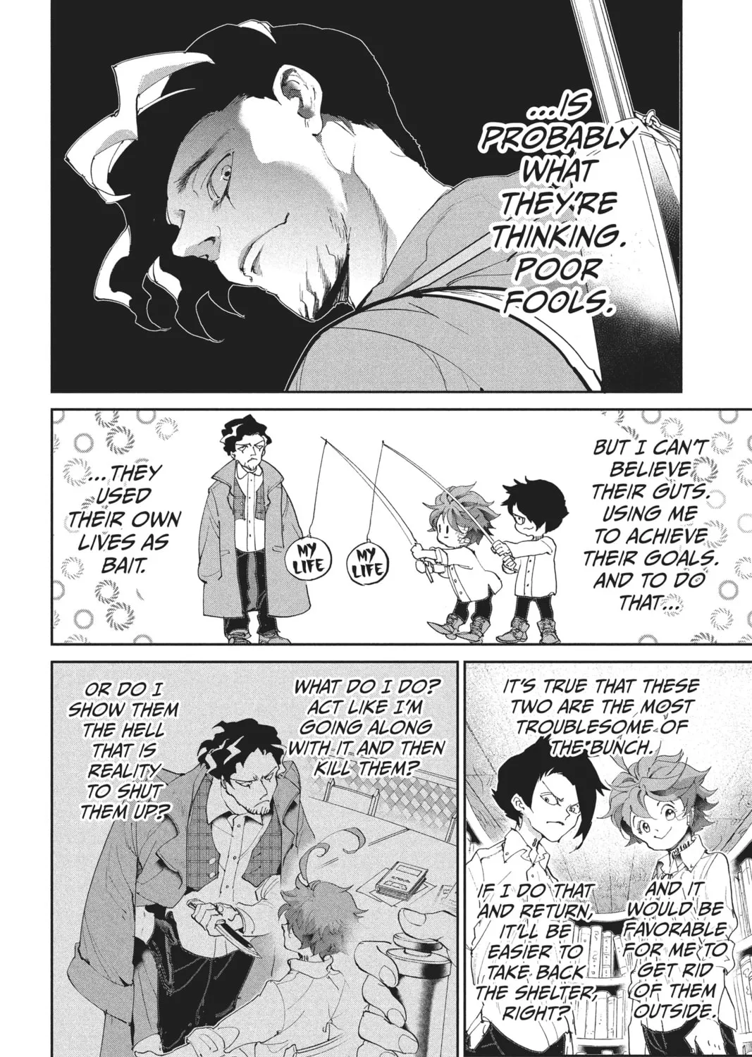Read The Promised Neverland chapter 60 image 26 on Lezhin