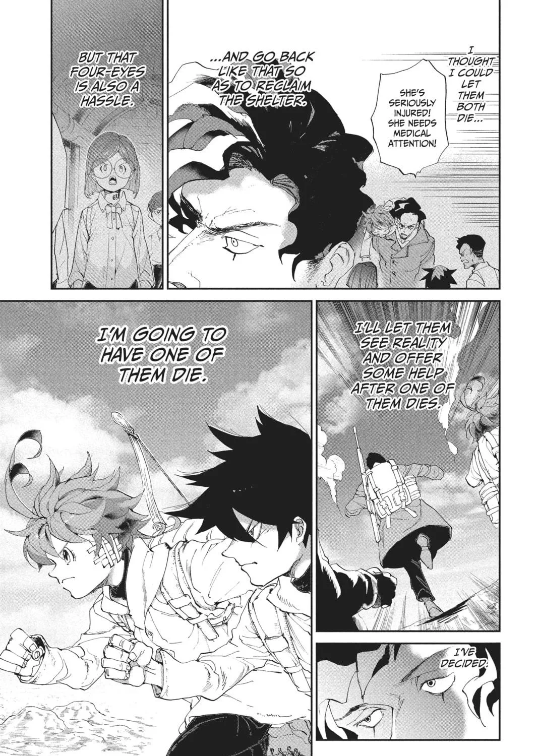 Read The Promised Neverland chapter 60 image 28 on Lezhin