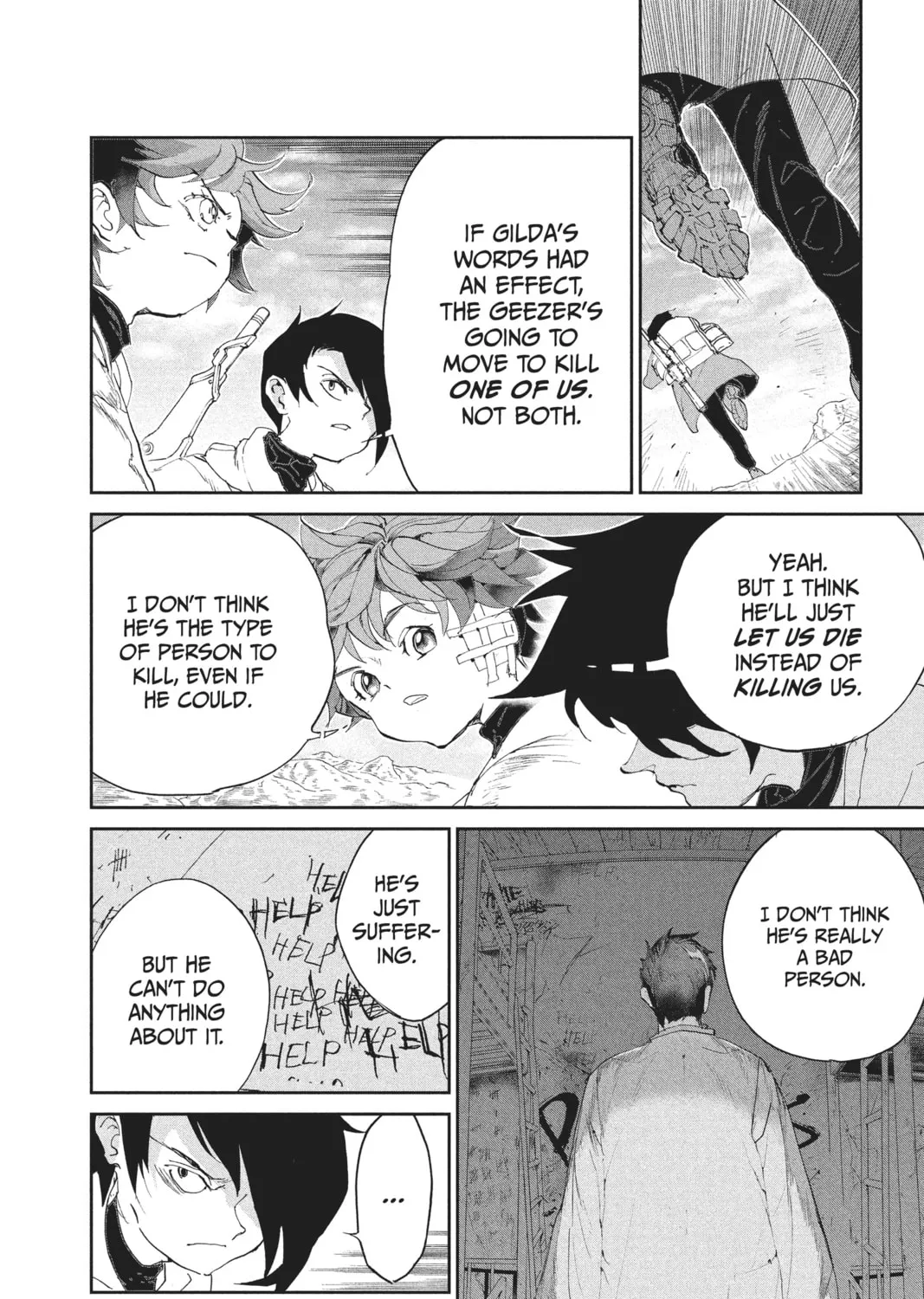 Read The Promised Neverland chapter 60 image 30 on Lezhin