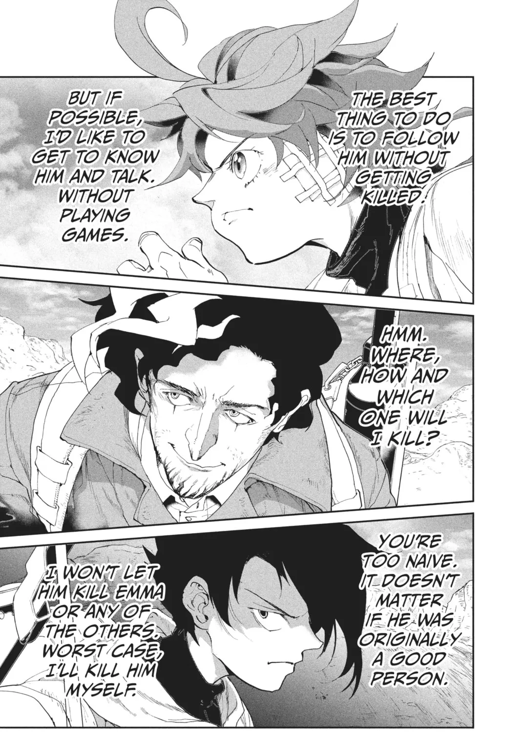 Read The Promised Neverland chapter 60 image 32 on Lezhin