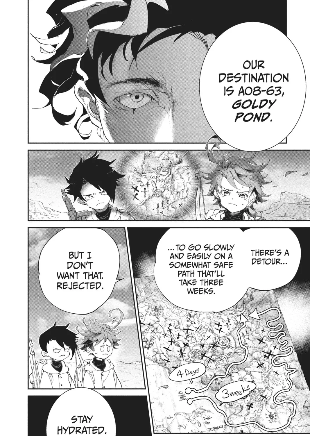 Read The Promised Neverland chapter 60 image 36 on Lezhin