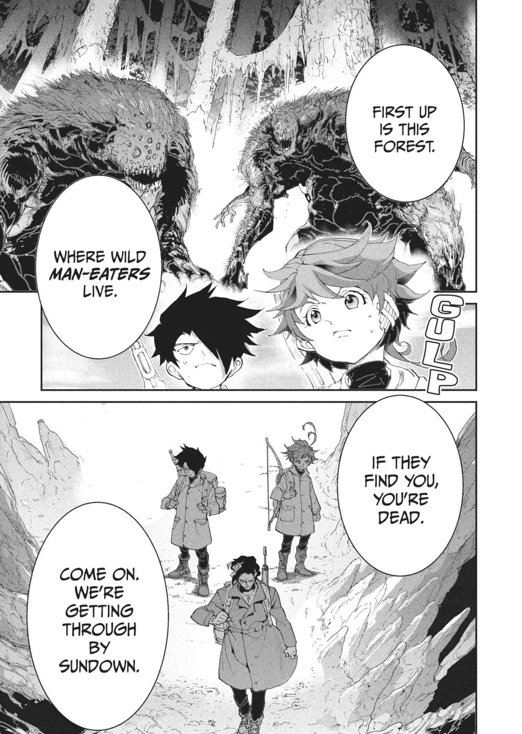 Read The Promised Neverland chapter 60 image 38 on Lezhin