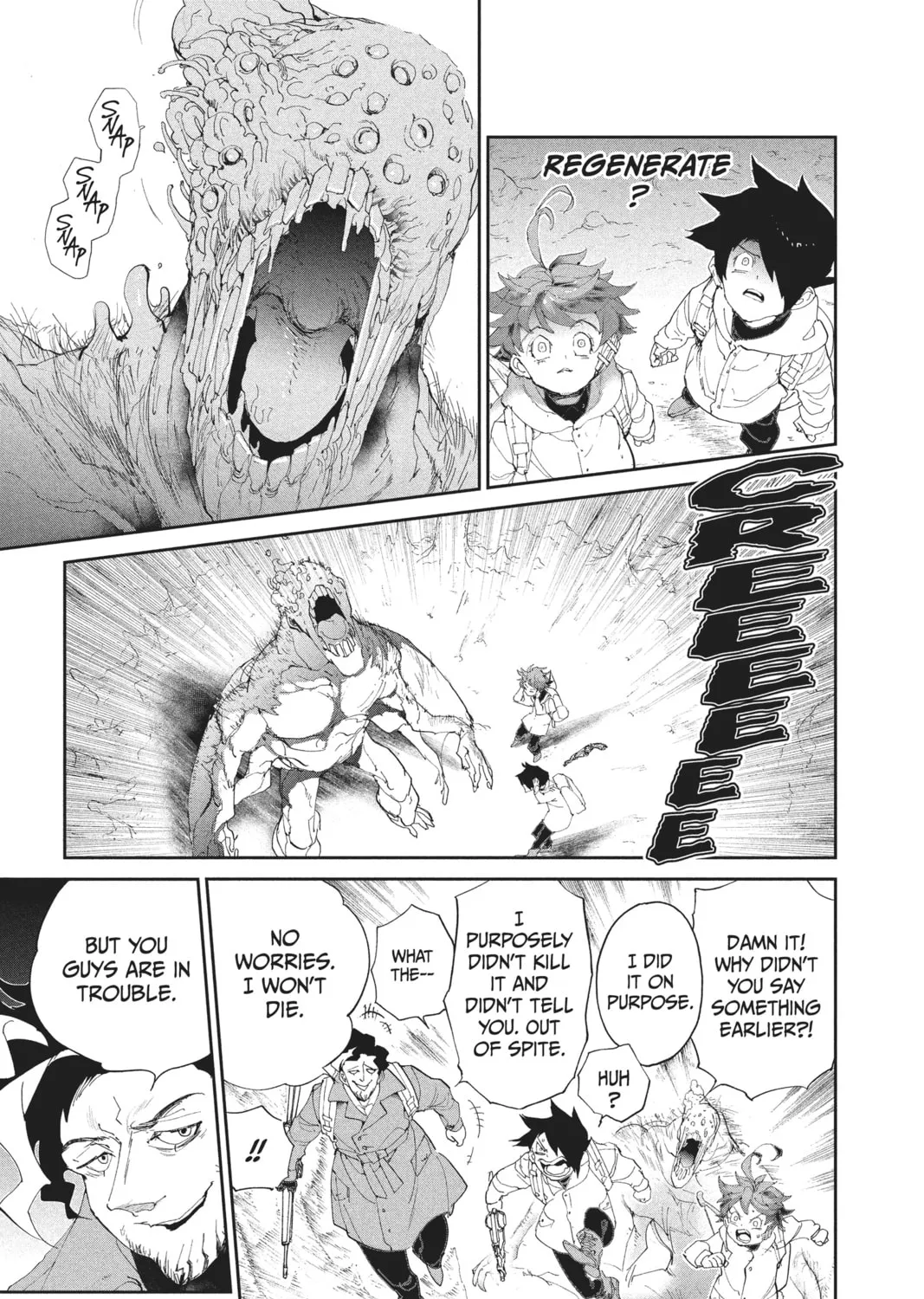 Read The Promised Neverland chapter 61 image 30 on Lezhin