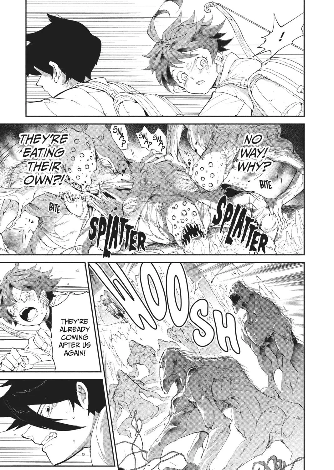 Read The Promised Neverland chapter 62 image 16 on Lezhin