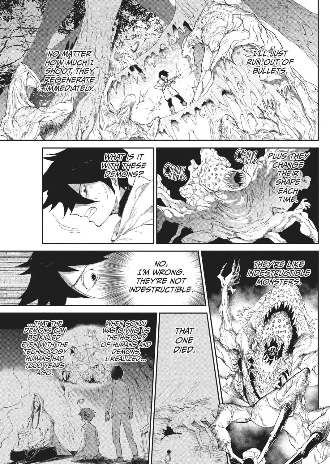 Read The Promised Neverland chapter 62 image 22 on Lezhin
