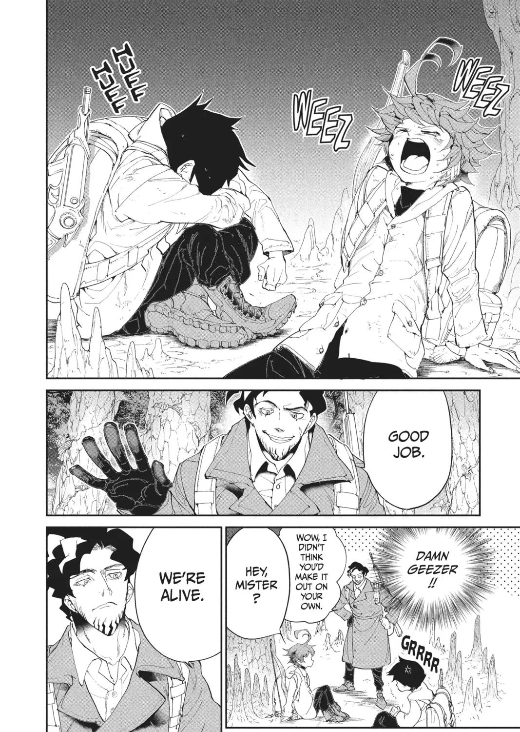 Read The Promised Neverland chapter 62 image 32 on Lezhin