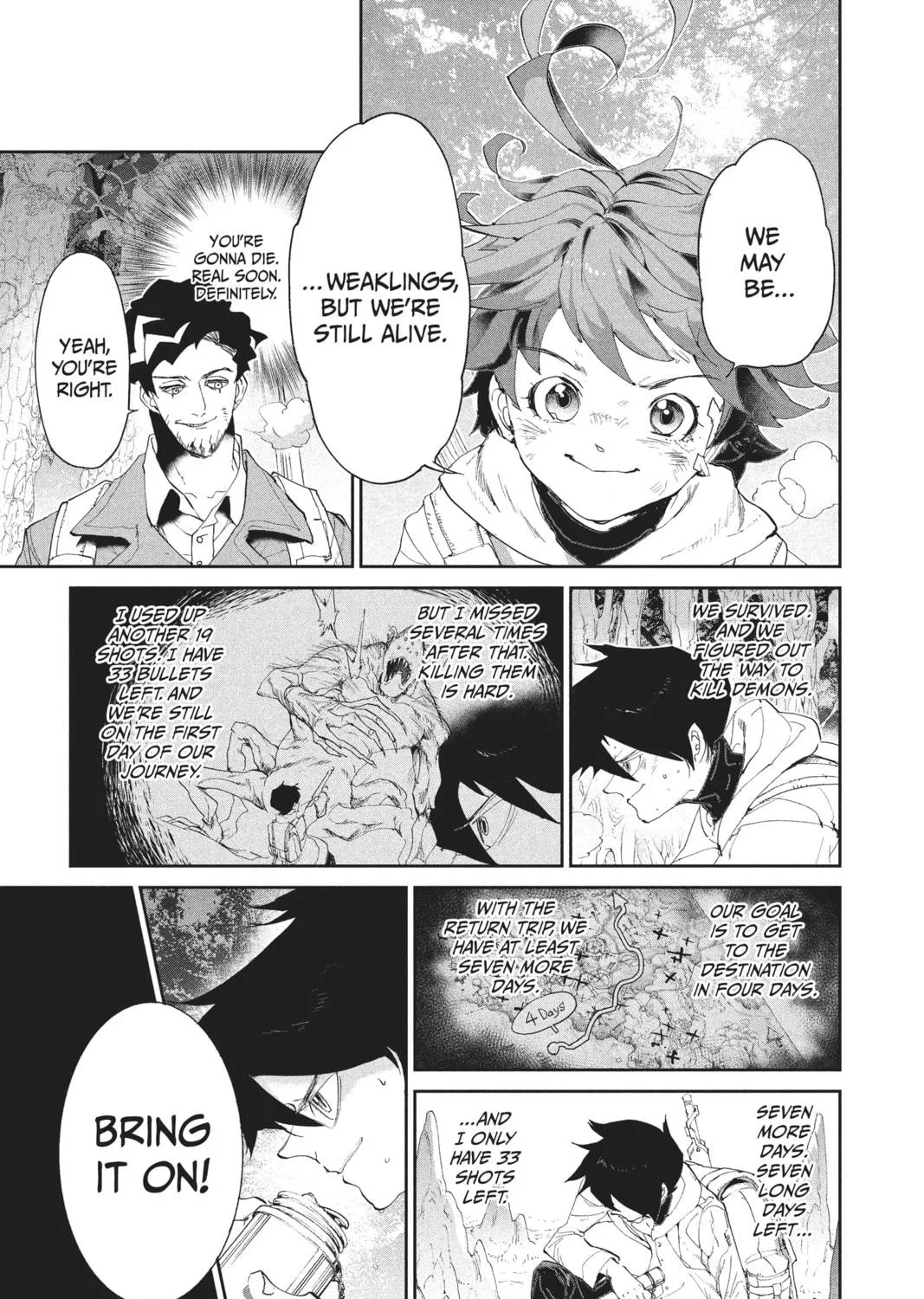 Read The Promised Neverland chapter 62 image 34 on Lezhin