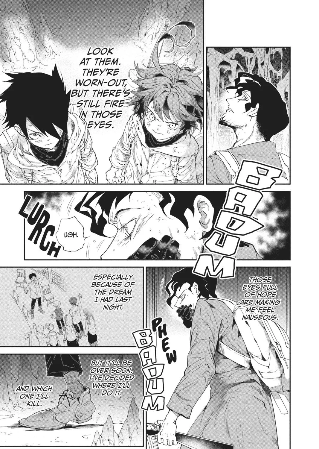 Read The Promised Neverland chapter 63 image 18 on Lezhin