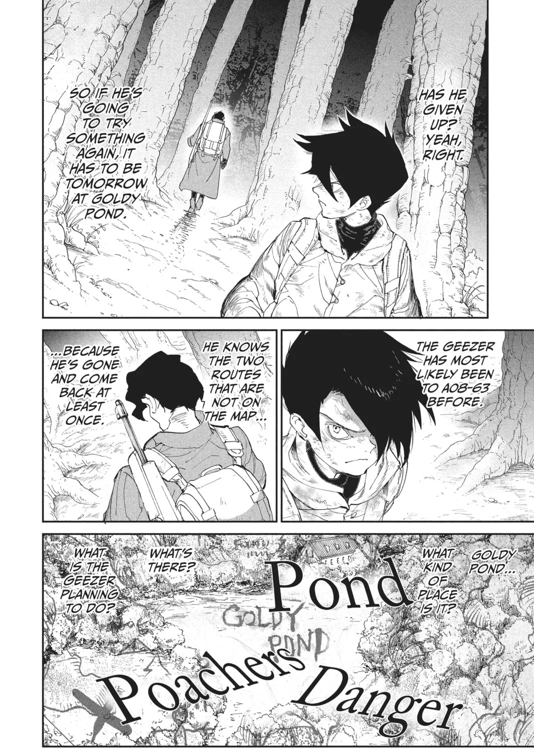 Read The Promised Neverland chapter 63 image 24 on Lezhin