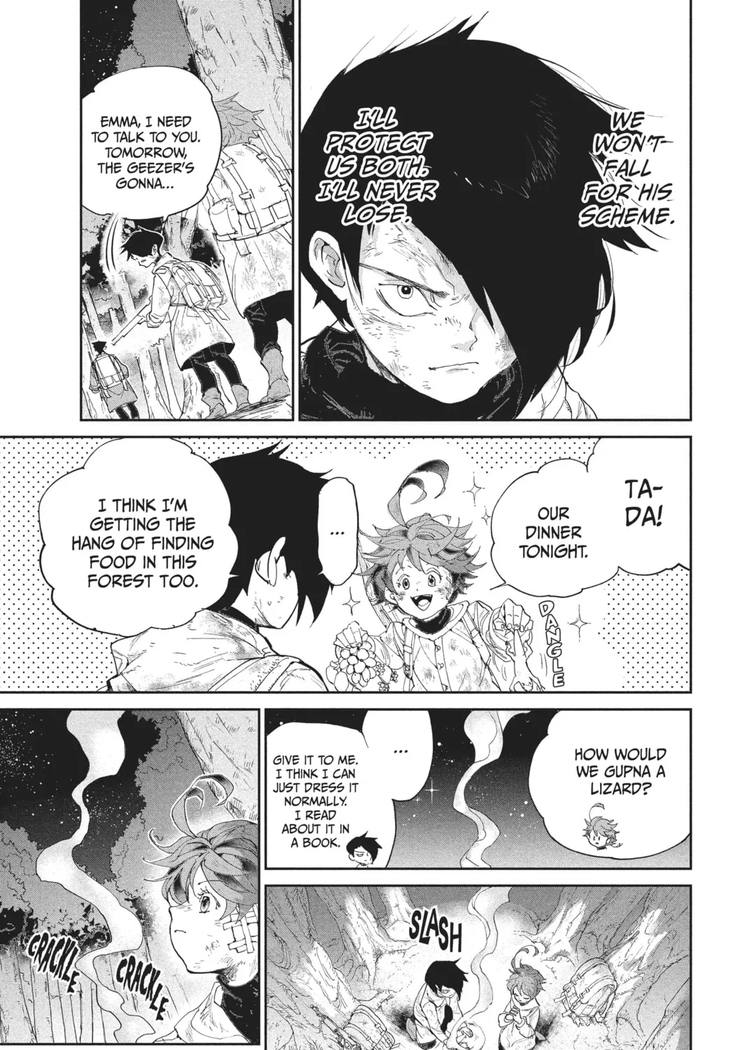 Read The Promised Neverland chapter 63 image 26 on Lezhin