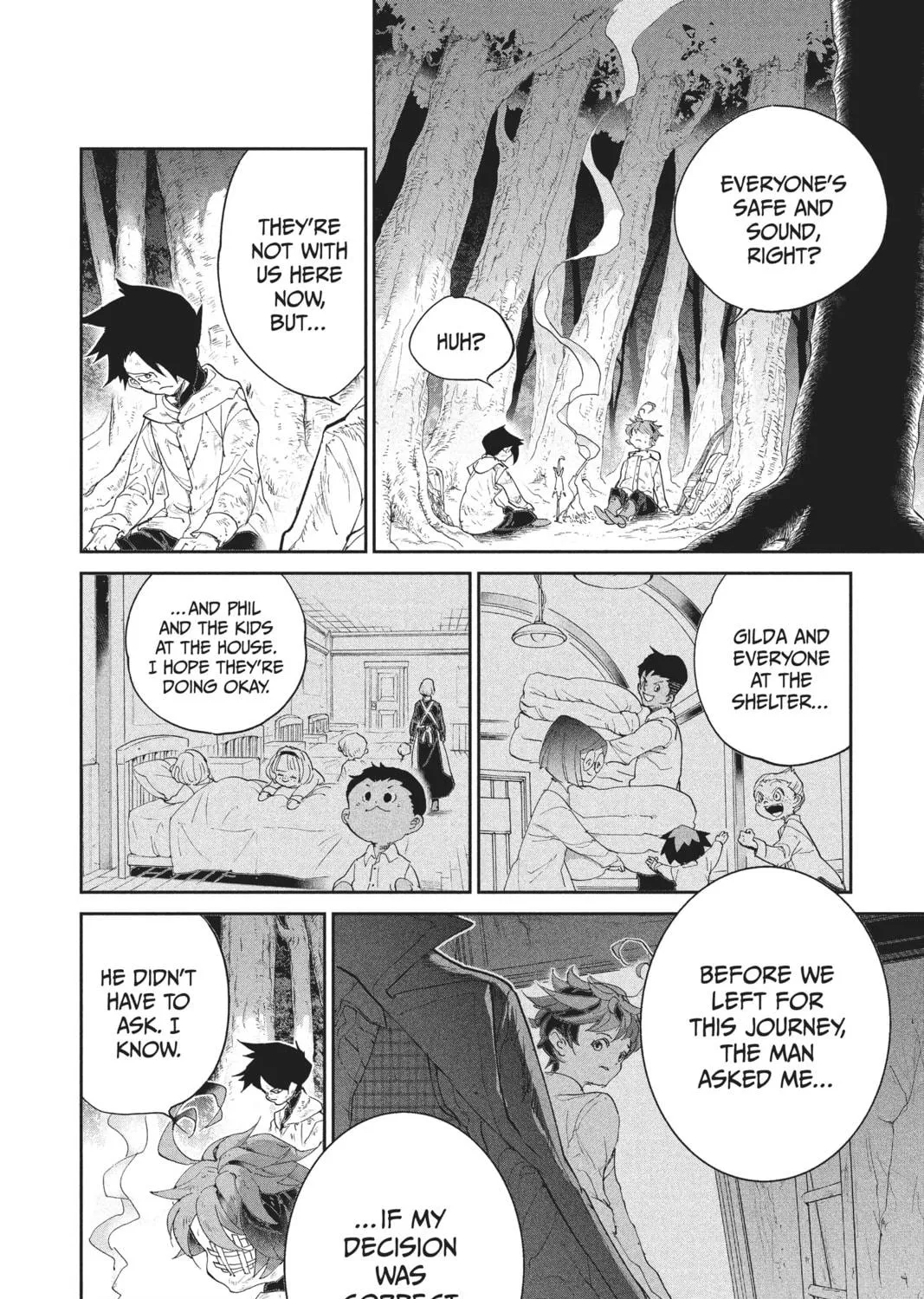 Read The Promised Neverland chapter 63 image 28 on Lezhin