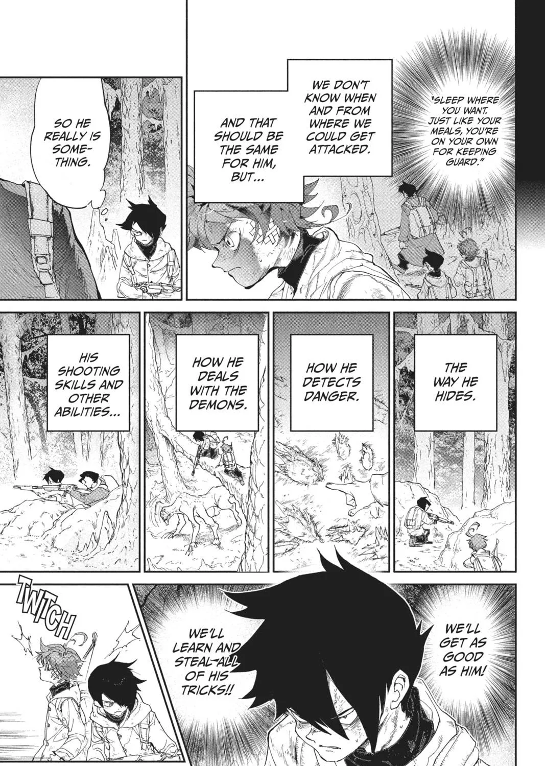 Read The Promised Neverland chapter 63 image 8 on Lezhin