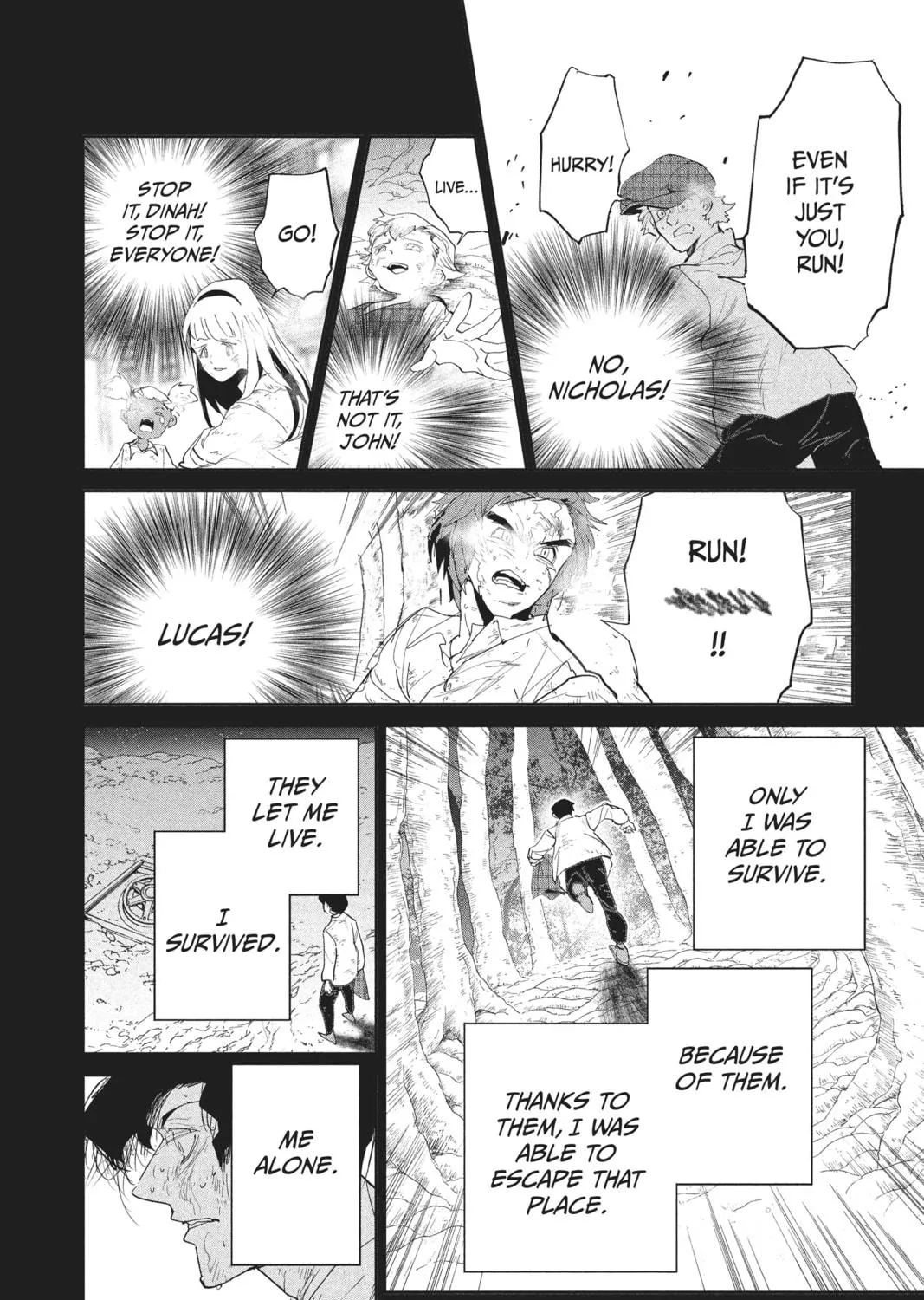 Read The Promised Neverland chapter 64 image 28 on Lezhin