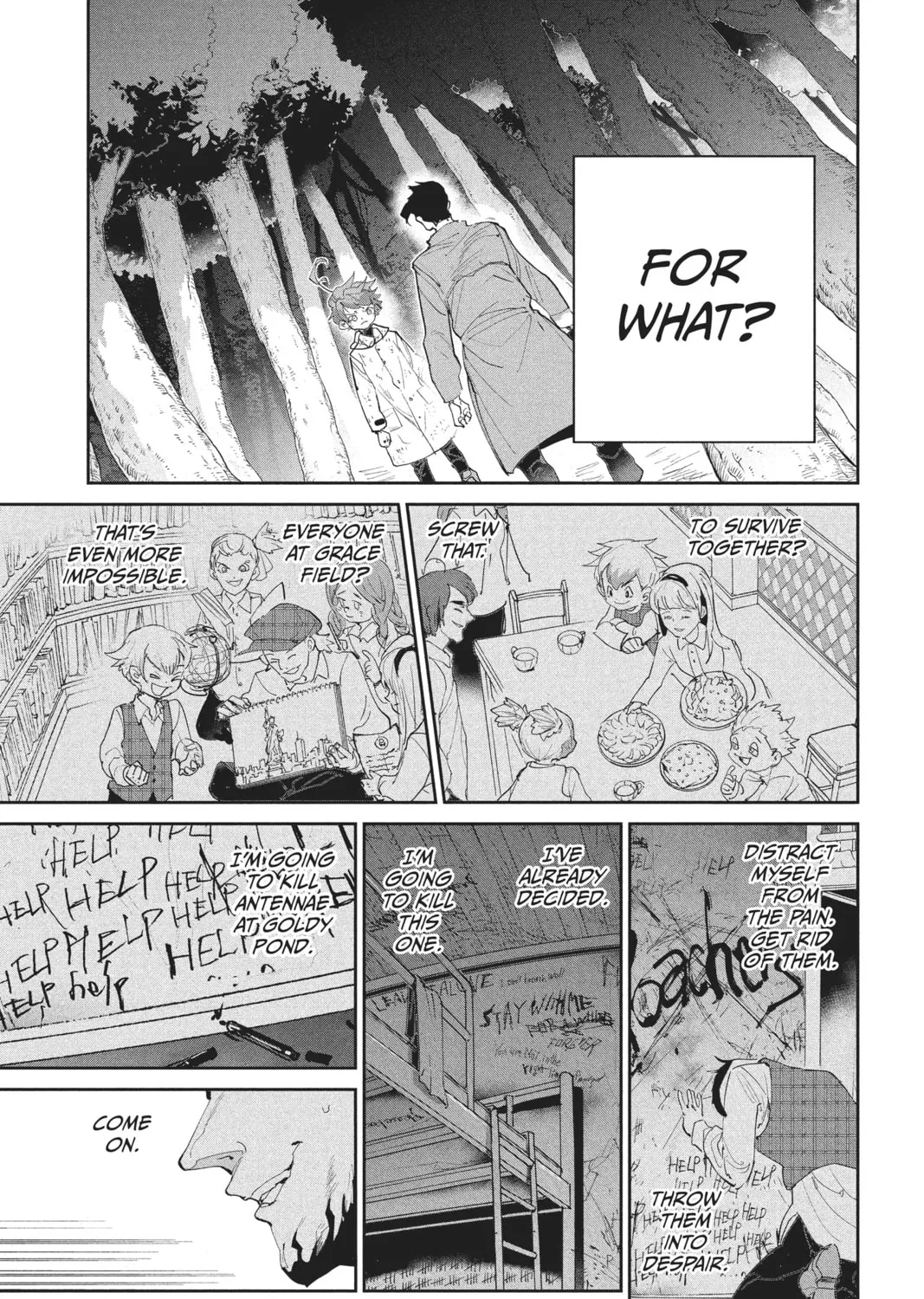 Read The Promised Neverland chapter 64 image 30 on Lezhin