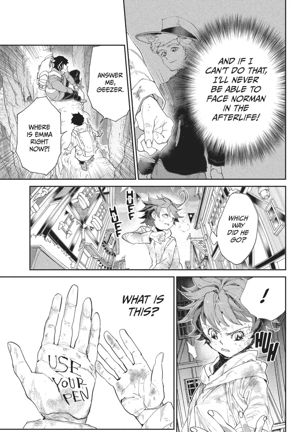 Read The Promised Neverland chapter 65 image 28 on Lezhin
