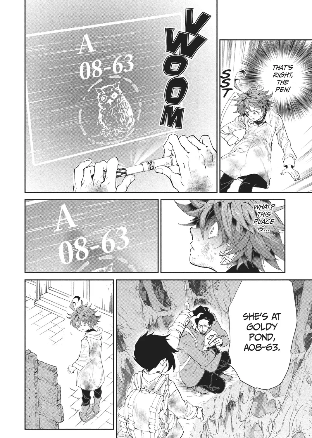 Read The Promised Neverland chapter 65 image 30 on Lezhin