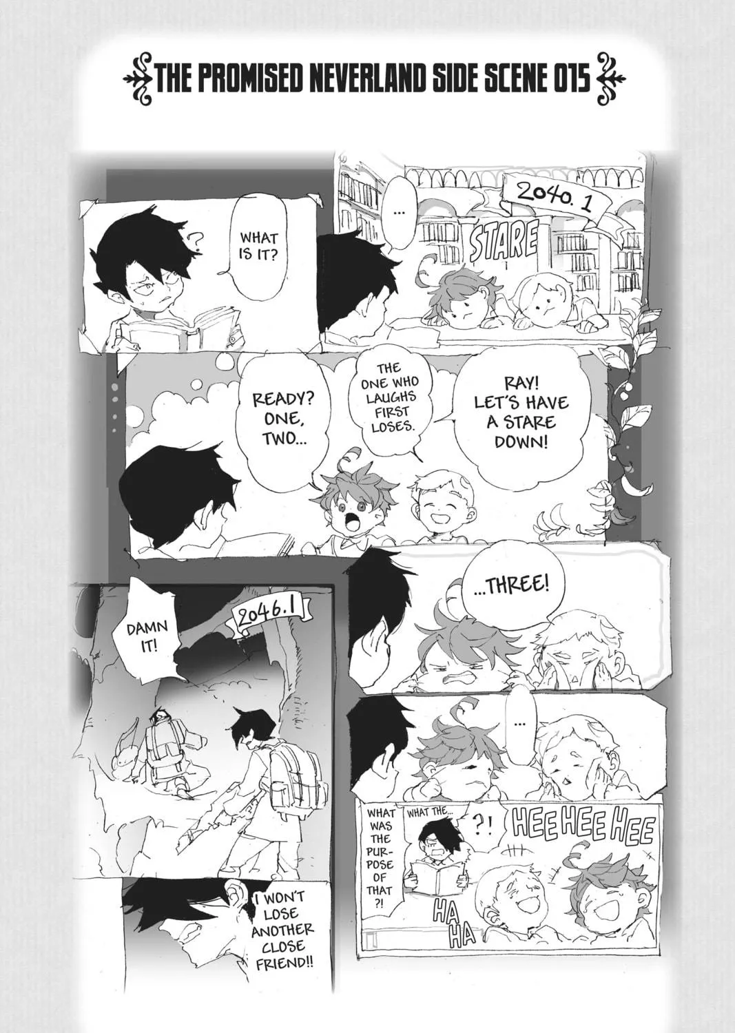 Read The Promised Neverland chapter 65 image 38 on Lezhin